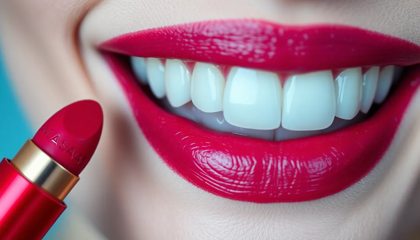 Cool-Toned Red Lipstick: The Complete Guide to Blue-Reds & Whiter-Looking Teeth - beauty guide hero image
